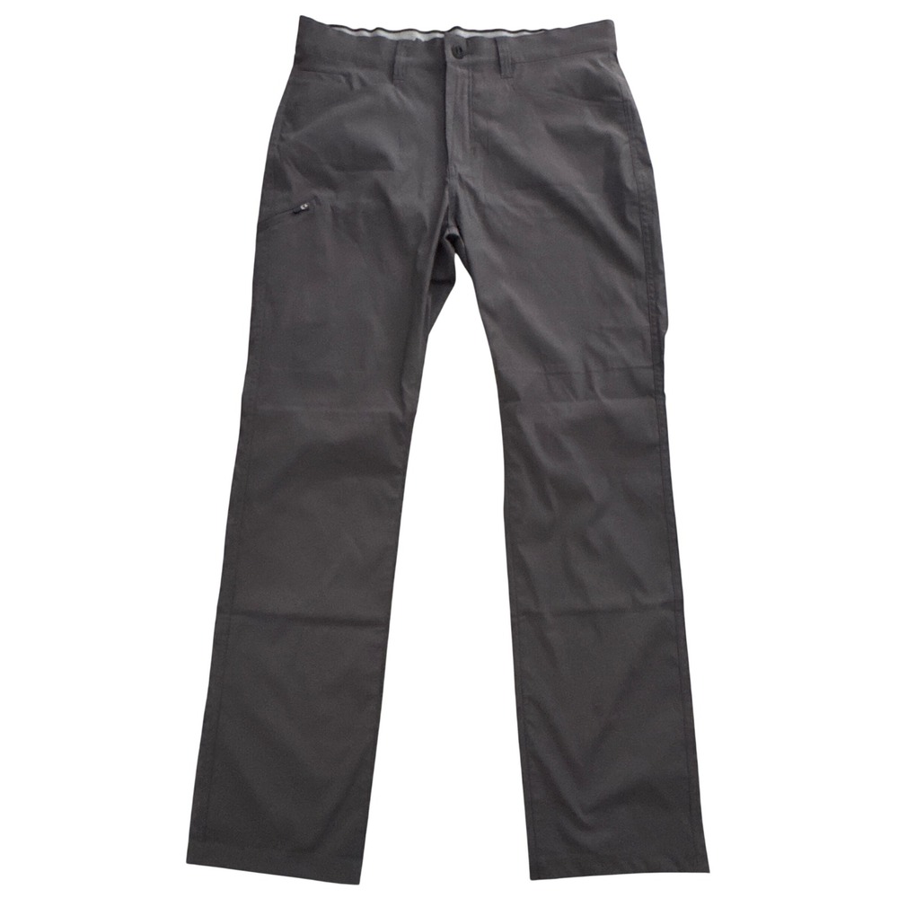 Orvis Mens Technical Performance Hiking Pants Charcoal Grey Stretch Nylon 36x32